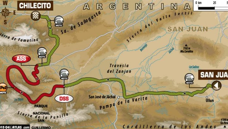 Dakar 2015 / Día 3: San Juan – Chilecito
