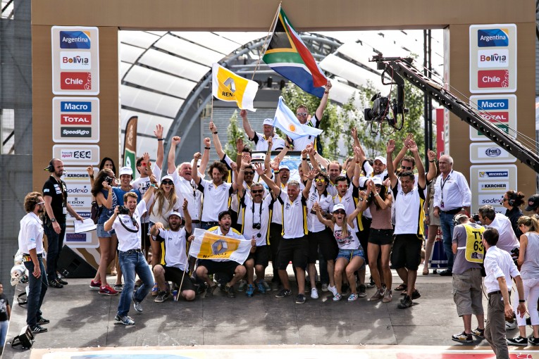 El Renault Duster Team, con un final glorioso