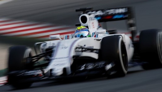 F1 Test Barcelona: Massa lidera por milésimas la tercera mañana