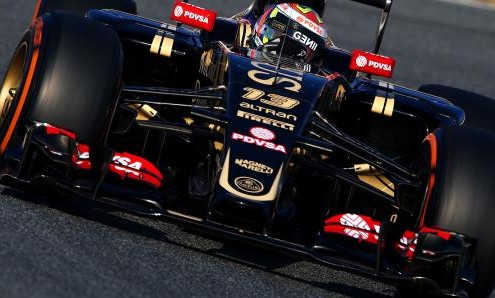 F1: Pastor Maldonado sorprende y lidera en el primer día de test en Montmeló