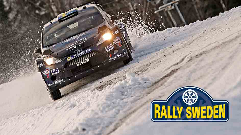 Comienza el Rally de Suecia, la única prueba ciento por ciento invernal