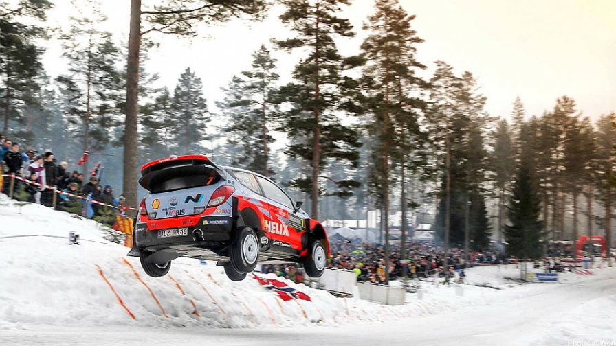 WRC: Thierry batió record, saltó 44 metros