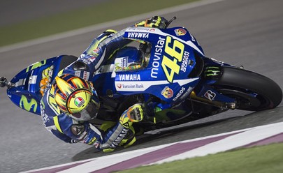 Moto GP: Valentino ganó, podio italiano en Qatar