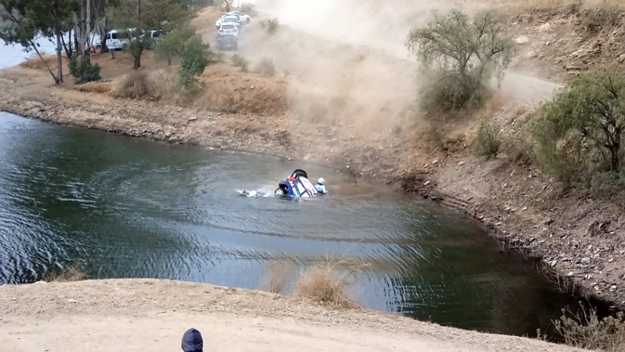 WRC: Tanak y Molder escapan ilesos de un tremendo accidente en Mexico