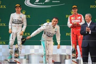 F1 China: Hamilton le dió una lección a Rosberg