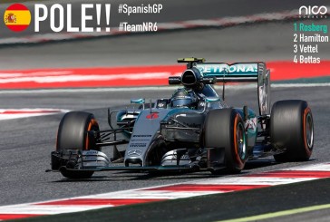 F1 / España: Primera pole de la temporada de Rosberg