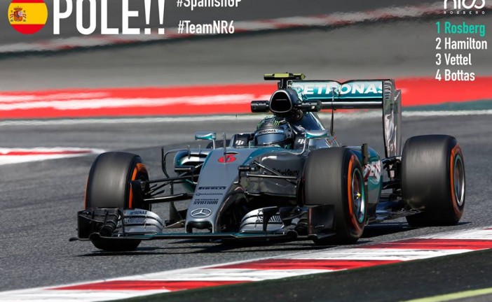 F1 / España: Primera pole de la temporada de Rosberg