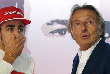 F1: Sin anestesia Montezemolo lo atendió a Fernando Alonso
