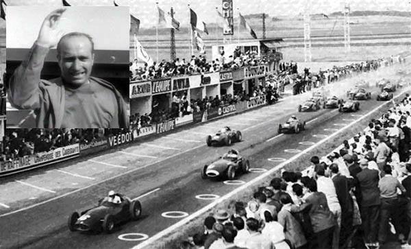 El 6 de julio de 1958, anunciaba su retiro Juan Manuel Fangio en el gran premio de Francia