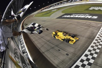 Indy Car: Hunter-Reay ganó en Iowa