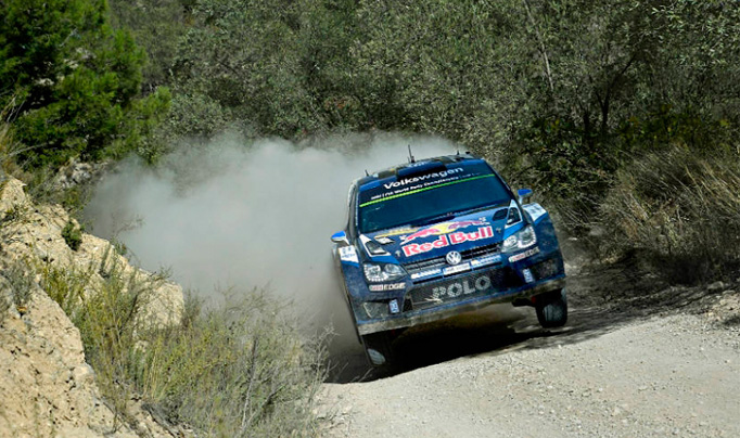 WRC: Ogier lidera el primer día en España