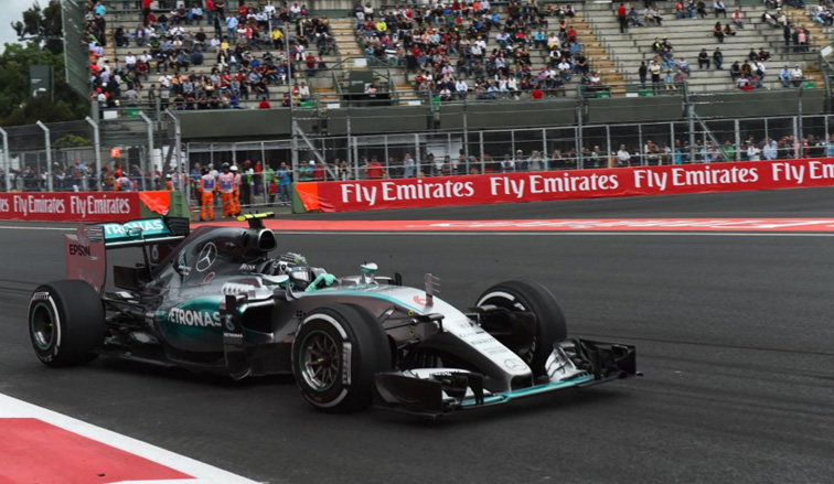Fórmula 1: Rosberg lideró los Libres 3 en México