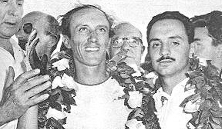 23 de enero de 1955, Enrique Sáenz Valiente ganada los 1.000 kms de Bs. As.