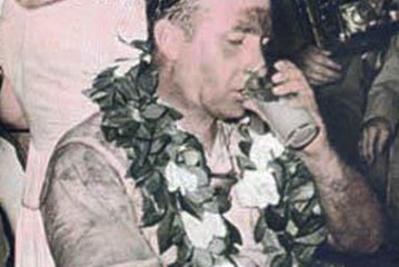 16 de Enero de 1955, Fangio ganaba y Froilán González era segundo