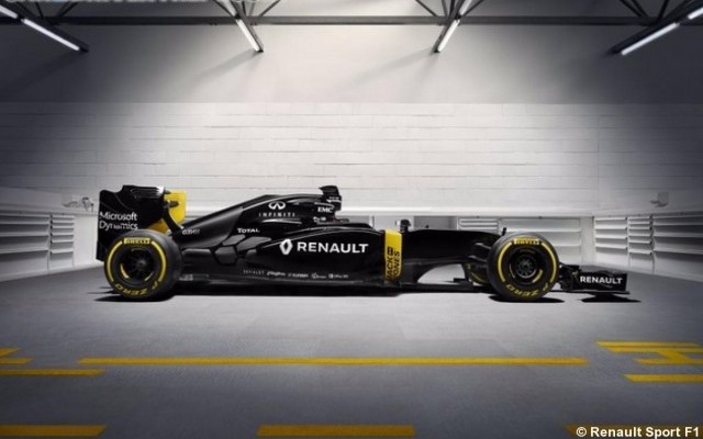 Este es el prototipo de Renault para la F1 en 2016