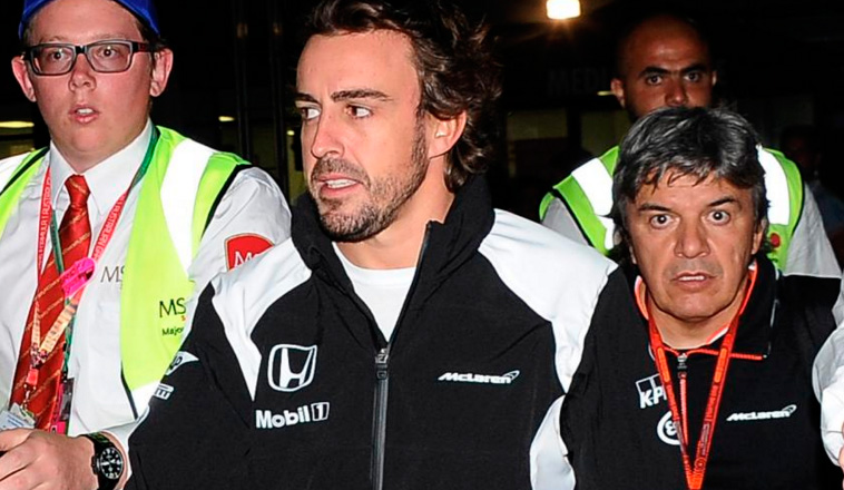 Fórmula 1: Alonso no pasa el examen de la FIA, no correrá en Bahréin