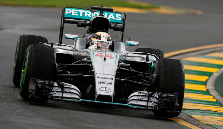 Fórmula 1: Hamilton lideró los Libres 1 y los Libres 2