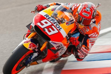 MotoGP: Marquez lidera los FP4 en Termas de Río Hondo