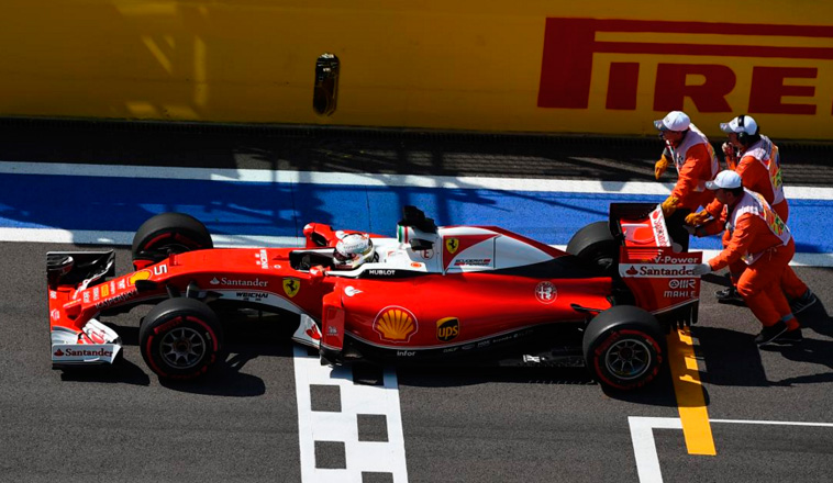 Fórmula 1: Sancionaron a Vettel con cinco lugares