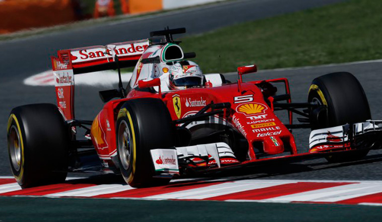 Fórmula 1: Ferrari se impone a Mercedes en los Libres 1 de España