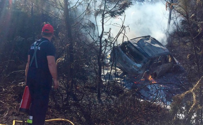 WRC: Paddon se accidentó  y su auto terminó calcinado