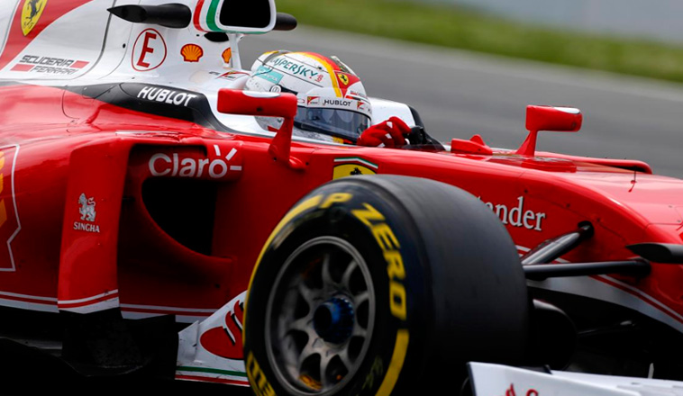 Fórmula 1: Vettel copa los tiempos en el día 1 de test post-GP en Barcelona