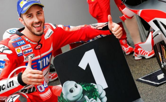 MotoGP: Dovizioso, pole position en el Gran Premio de Holanda