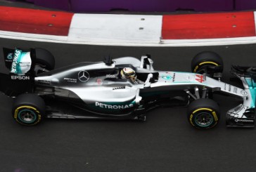 Fórmula 1: Hamilton no da opción, y se queda con los Libres 2 de Bakú