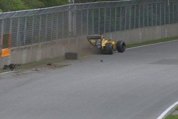 Fórmula 1: Un accidente de Magnussen acorta los Libres 3 de Canadá