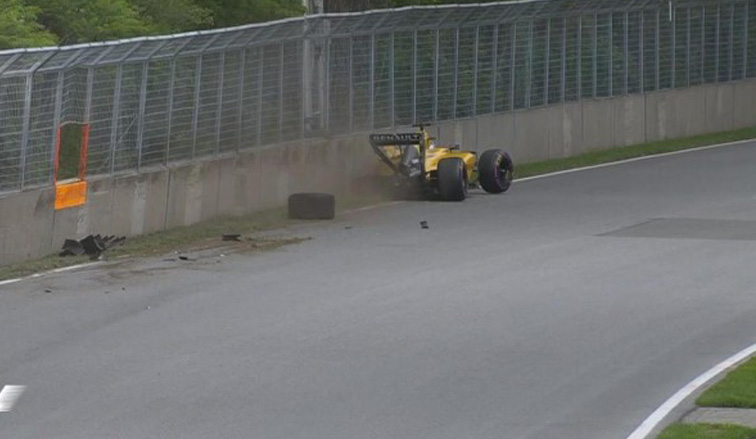 Fórmula 1: Un accidente de Magnussen acorta los Libres 3 de Canadá