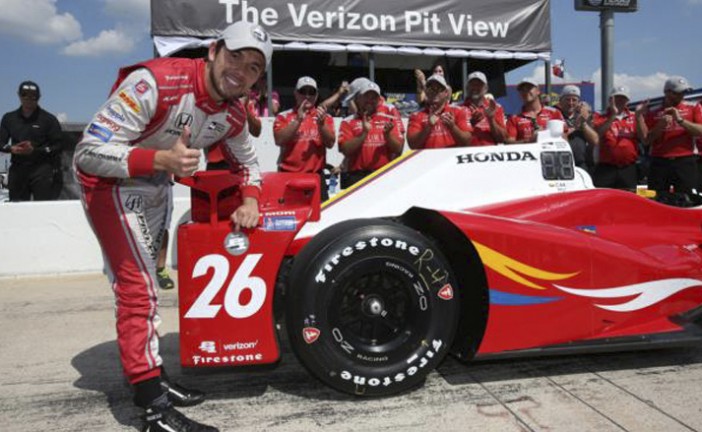 Indy Car: Primera pole position de Carlos Muñoz