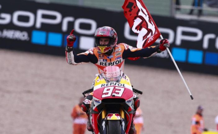 MotoGP: Magnífica victoria de Márquez en Alemania