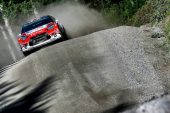 WRC: Meeke, claro líder en Finlandia