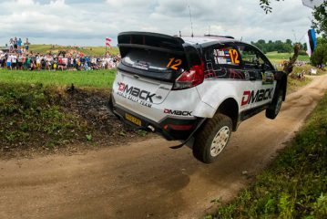 WRC: un brillante Tanak, lidera el rally de Polonia