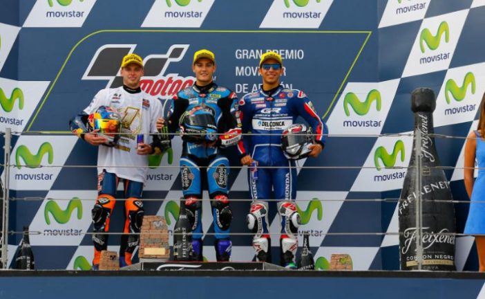 MotoGP: Victoria de Navarro y título mundial para Binder en Aragón en Moto3
