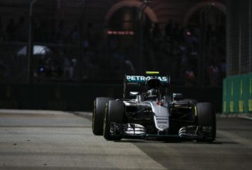 Fórmula 1: Rosberg brilló en la clasificación de Singapur