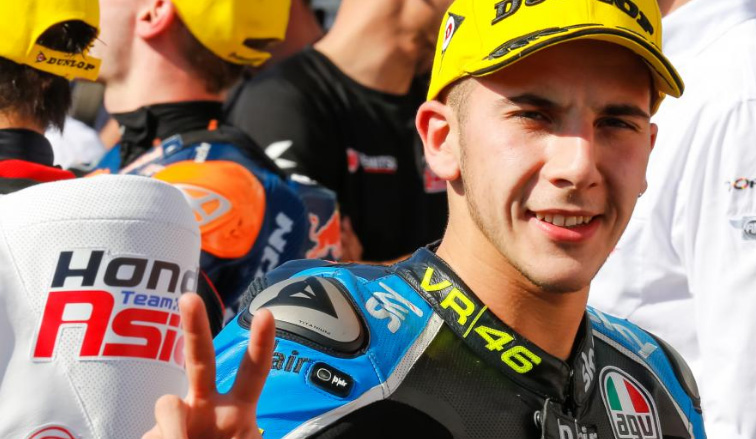 MotoGP: Migno saldrá desde la primera posición en Moto3