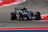 Fórmula 1: Rosberg responde en los Libres 2 de Austin con bandera roja incluida