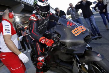 MotoGP: El primer contacto de Lorenzo con Ducati