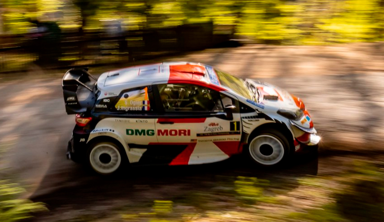 WRC: Ogier toma las riendas en la titánica batalla por el primer lugar