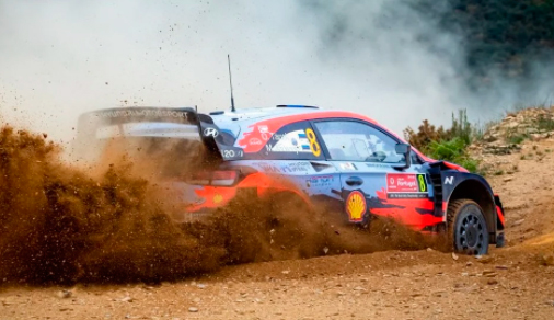 WRC: El estonio Ott Tänak da un golpe en la mesa del Rally de Portugal