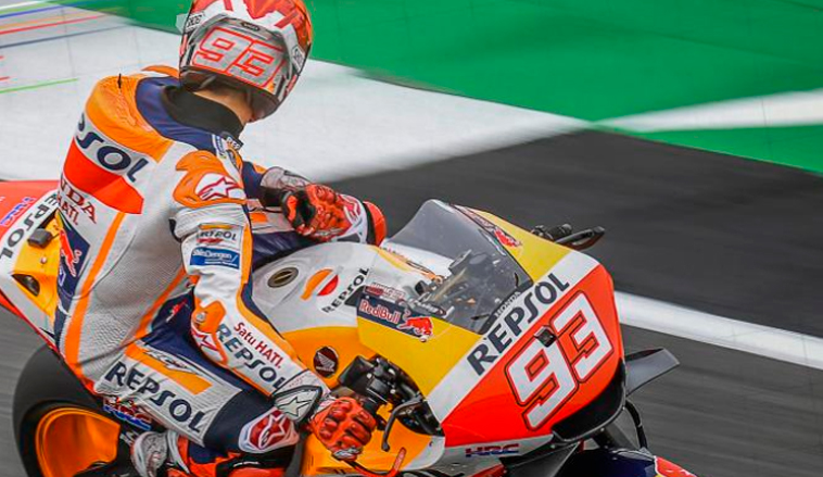 MotoGP: A pesar del accidente, Márquez empieza con fuerza
