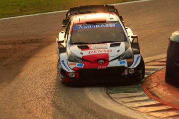 WRC: Evans domina la tarde en Monza y pasa al frente