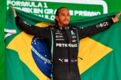 Fórmula 1: Hamilton gana en Brasil y el campeonato se pone al rojo vivo