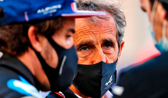 Fórmula 1: La limpieza en Alpine no tuvo reparos ni con Prost