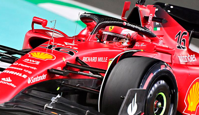 Fórmula 1: Leclerc lidera los Libres 2 y rompe el coche