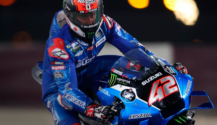 MotoGP: Álex Rins pudo con Marc Márquez en el 2do entrenamiento