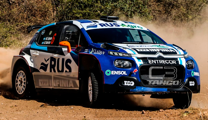 Rally Argentino: Marcos Ligato arrancó arriba en Mina Clavero