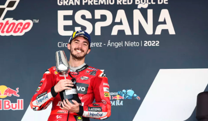 MotoGP: Pecco Bagnaia de punta a punta en España