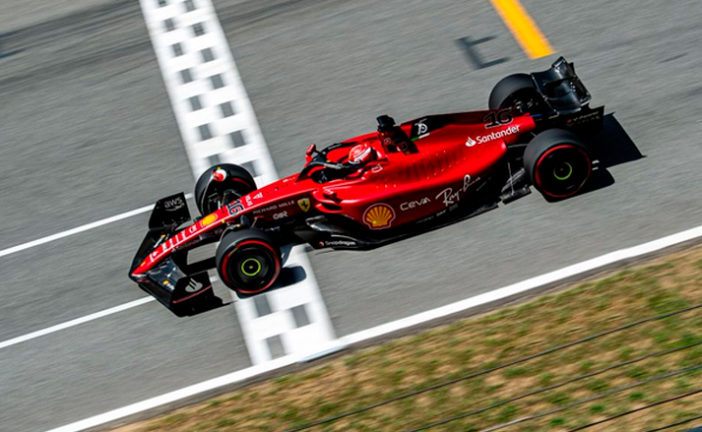 Fórmula 1: Charles Leclerc otra vez arriba en España